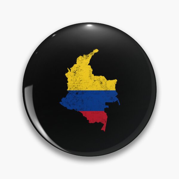 Item preview, Colombia Flag design distressed vintage designed and sold by farhanhafeez.