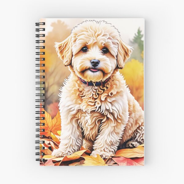 Item preview, Maltipoo In Autumn designed and sold by TheAnimalZ00.