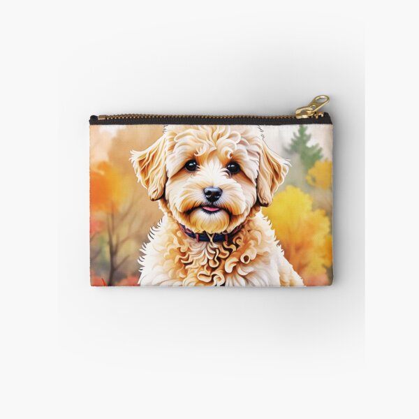 Item preview, Maltipoo In Autumn designed and sold by TheAnimalZ00.
