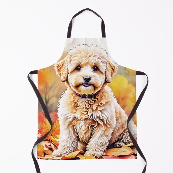 Item preview, Maltipoo In Autumn designed and sold by TheAnimalZ00.