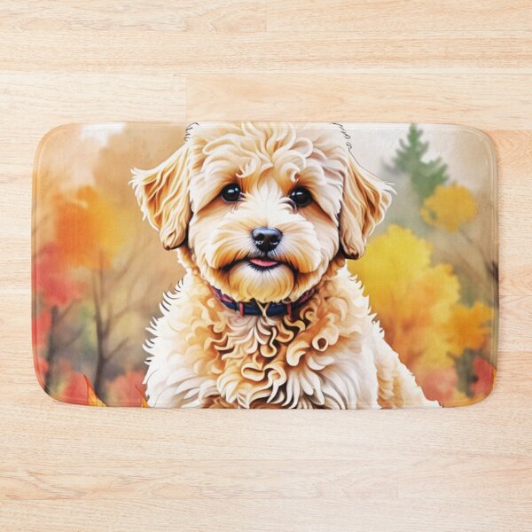 Item preview, Maltipoo In Autumn designed and sold by TheAnimalZ00.