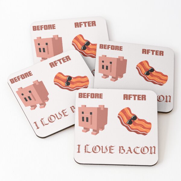 Item preview, I love Bacon Funny T-Shirt designed and sold by OneStopBoutique.
