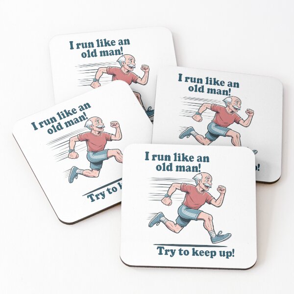 Item preview, Run Like An Old Man! designed and sold by Black Sands Art.
