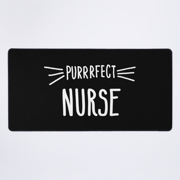 Item preview, Nurse Gift Cute Perfect Nurse Cat Lover print designed and sold by farhanhafeez.