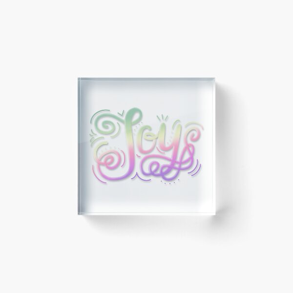 Item preview, Joy Hand Lettering Genderfae Pride Pastel Pink designed and sold by JoyfulJen.