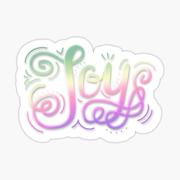 Item preview, Joy Hand Lettering Genderfae Pride Pastel Pink designed and sold by JoyfulJen.