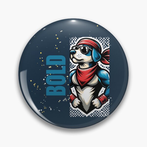 Item preview, The Bold Blue Dog designed and sold by Sarah  English.