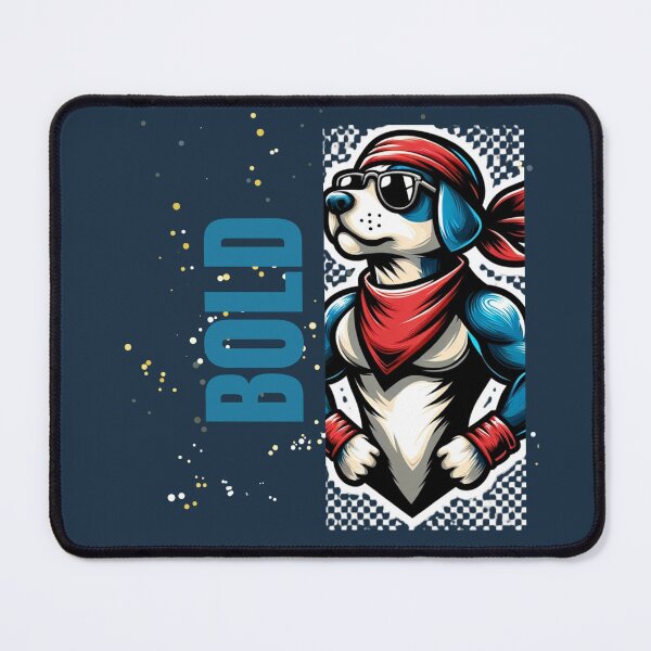Item preview, The Bold Blue Dog designed and sold by Sarah English.