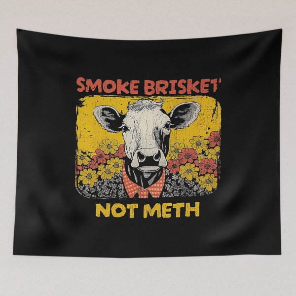 Item preview, Smoke Brisket Not Meth   designed and sold by sandrarard.