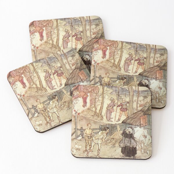 Item preview, Mongans Frenzy - Irish Fairy Tales - Arthur Rackham designed and sold by forgottenbeauty.