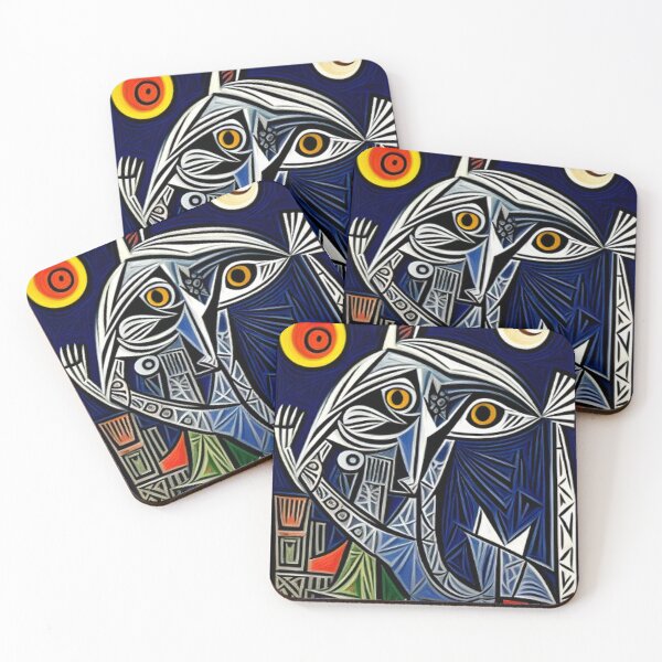 Item preview, Classic Abstract Animal Art designed and sold by TheDarkWardrobe.