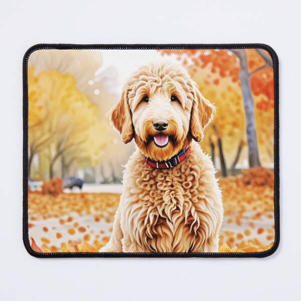 Artikelvorschau, Goldendoodle im Herbst entworfen und verkauft von TheAnimalZ00.