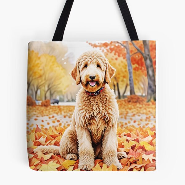 Artikelvorschau, Goldendoodle im Herbst entworfen und verkauft von TheAnimalZ00.
