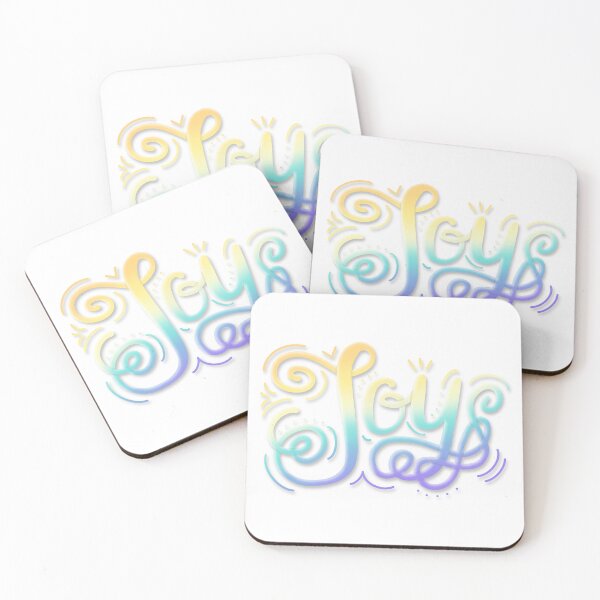 Item preview, Joy Hand Lettering Genderfaun Pride Pastel Blue designed and sold by JoyfulJen.