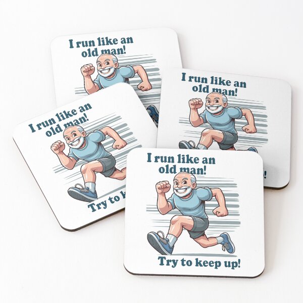Item preview, Run Like An Old Man! designed and sold by Black Sands Art.