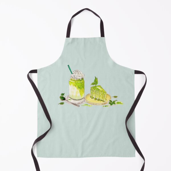 Item preview, Matcha Smoothy Milk Tea and Mille Crepe Cake designed and sold by Green2711.