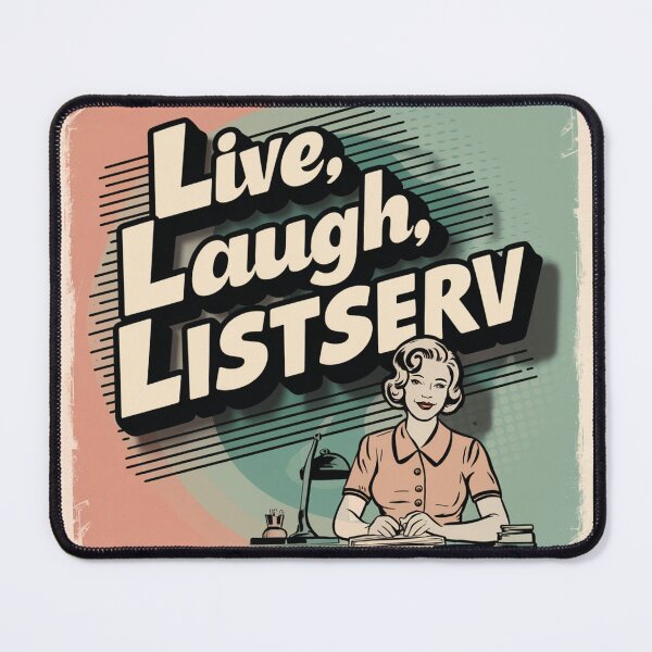 Item preview, Listserv, Live, Laugh designed and sold by loucitygoods.