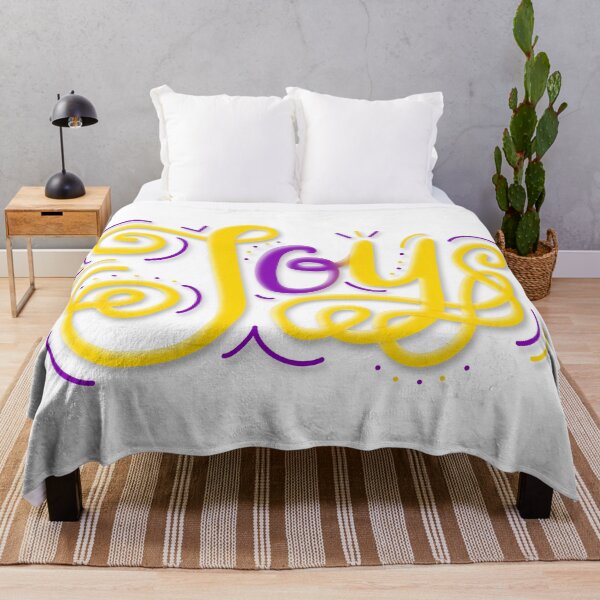 Item preview, Joy Hand Lettering Intersex Pride Purple Yellow designed and sold by JoyfulJen.