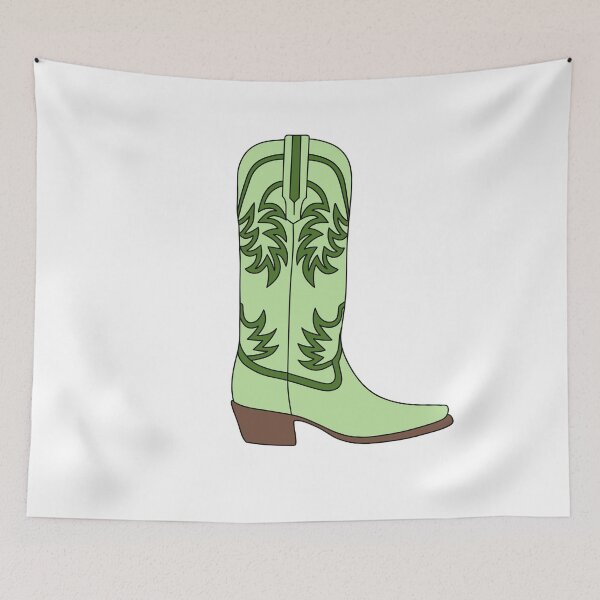Item preview, Green Western Cowgirl Boot designed and sold by rkenefick33.