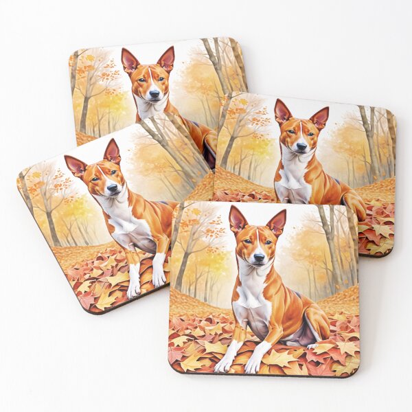 Item preview, Basenji In Autumn designed and sold by TheAnimalZ00.