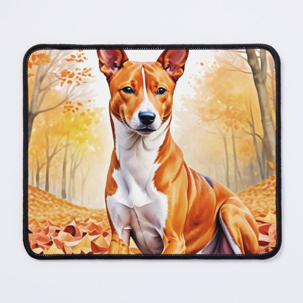 Item preview, Basenji In Autumn designed and sold by TheAnimalZ00.