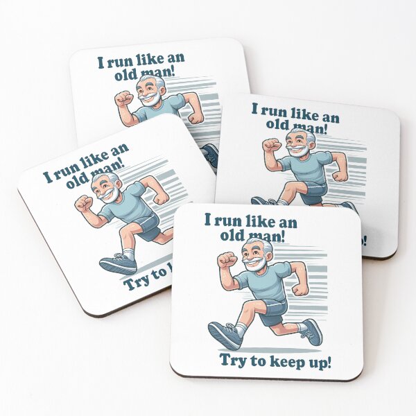 Item preview, Run Like An Old Man! designed and sold by Black Sands Art.