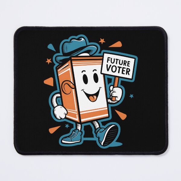 Item preview, Future Voter Cartoon - Political Awareness designed and sold by Taans-Creation.