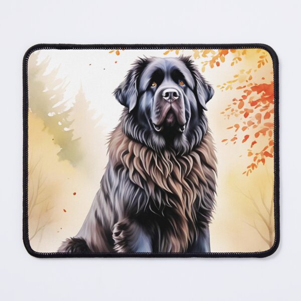 Item preview, Newfoundland Dog In Autumn designed and sold by TheAnimalZ00.