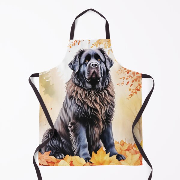 Item preview, Newfoundland Dog In Autumn designed and sold by TheAnimalZ00.
