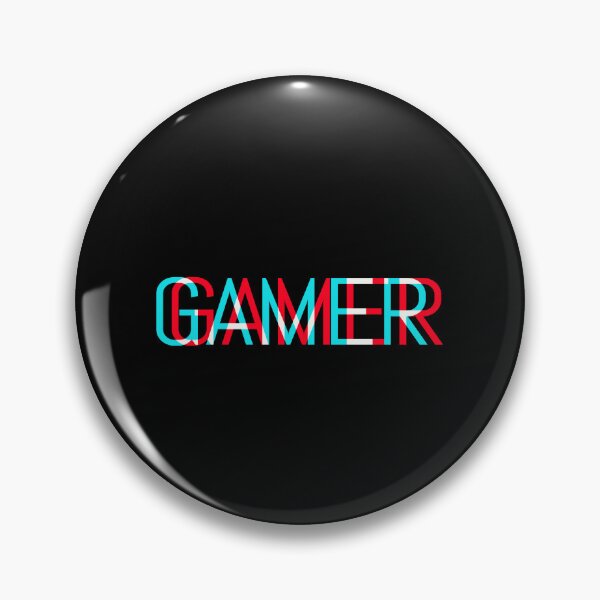 Item preview, Gamer print with Gamer written in glitch retro style designed and sold by farhanhafeez.