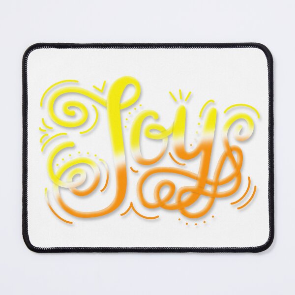 Item preview, Joy Hand Lettering Maverique Pride Yellow Orange designed and sold by JoyfulJen.