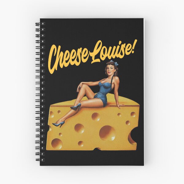 Aperçu de l'œuvre Fromage Louise! Pin-up et fromage géant créée et vendue par extraglance.