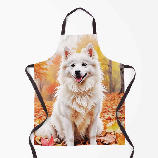 Item preview, American Eskimo Dog In Autumn designed and sold by TheAnimalZ00.