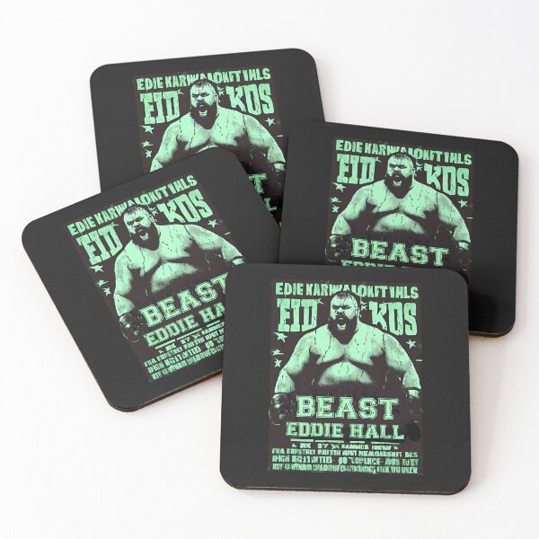Item preview, Vintage Neon Eddie Hall Strongman Ed Hall Strongman Boxing Cyberpunk designed and sold by FociCreate.