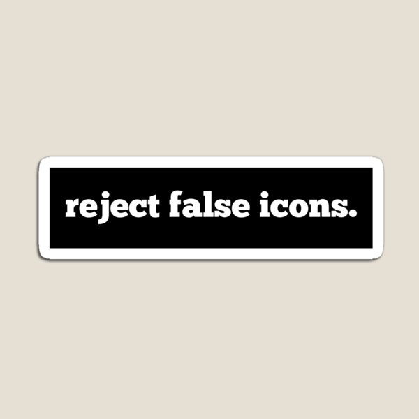Item preview, reject false icons (black) designed and sold by caseDL6.