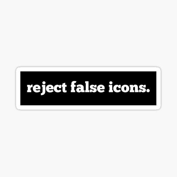 Item preview, reject false icons (black) designed and sold by caseDL6.