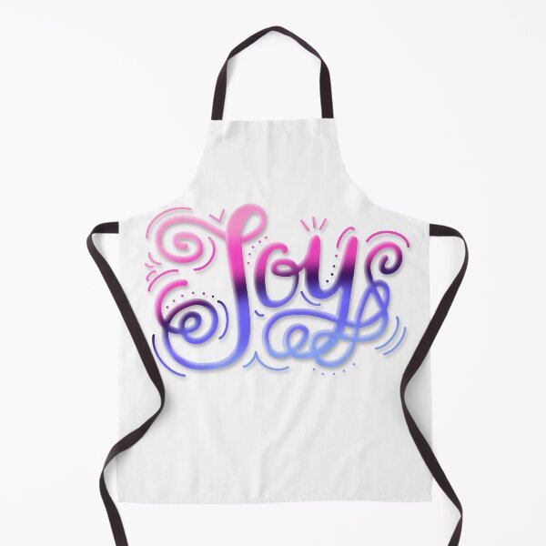 Item preview, Joy Hand Lettering Omnisexual Pride Pink Purple Blue designed and sold by JoyfulJen.