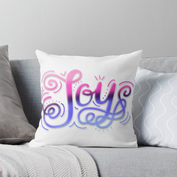 Item preview, Joy Hand Lettering Omnisexual Pride Pink Purple Blue designed and sold by JoyfulJen.