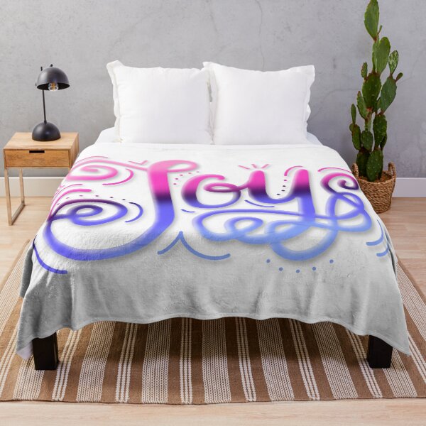 Item preview, Joy Hand Lettering Omnisexual Pride Pink Purple Blue designed and sold by JoyfulJen.