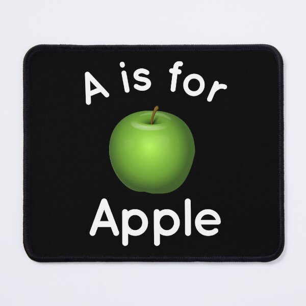 Item preview, A is for Apple - Toddler Kindergarten Preschool Teacher designed and sold by farhanhafeez.