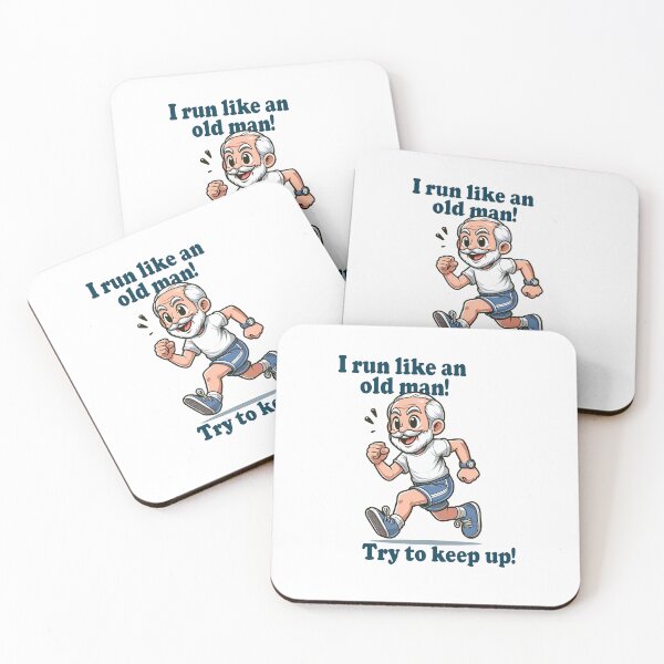 Item preview, Run Like An Old Man! designed and sold by Black Sands Art.