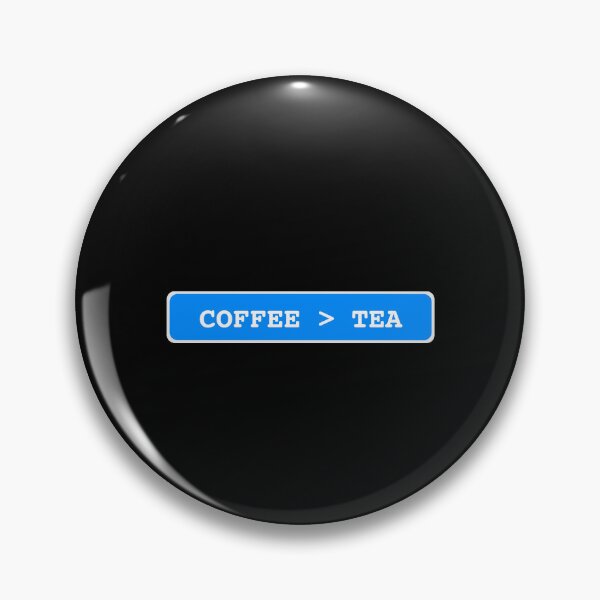 Item preview, Coffee is Greater Than Tea - Coffee Lover - Coffee Party designed and sold by farhanhafeez.