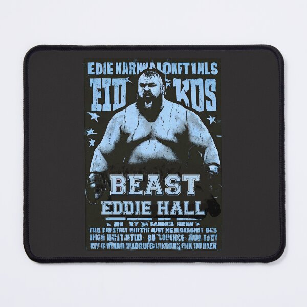 Item preview, Vintage Aquamarine Ed Hall Strongman Eddie Hall Boxing King designed and sold by FociCreate.