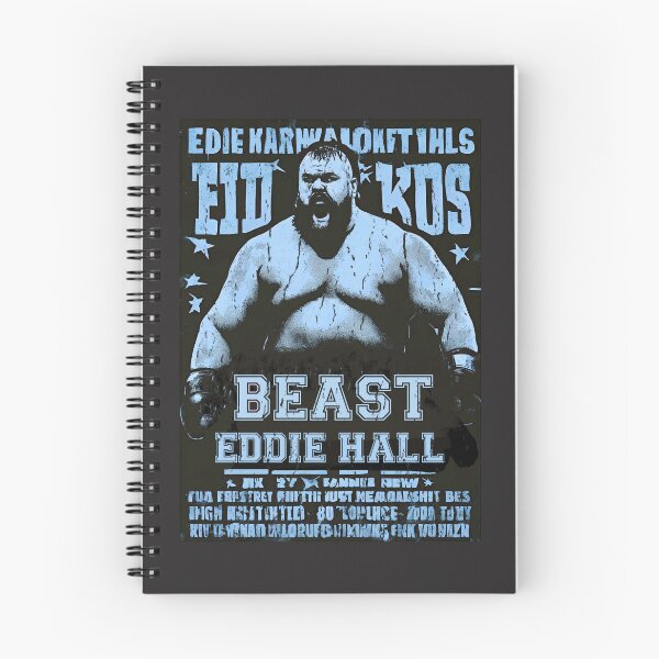 Item preview, Vintage Aquamarine Ed Hall Strongman Eddie Hall Boxing King designed and sold by FociCreate.