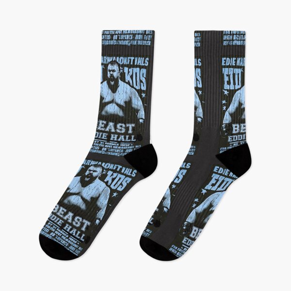 Item preview, Vintage Aquamarine Ed Hall Strongman Eddie Hall Boxing King designed and sold by FociCreate.