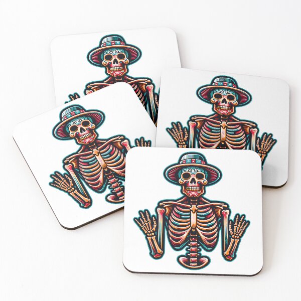 Item preview, Halloween Retro Skeleton designed and sold by Travelcases.