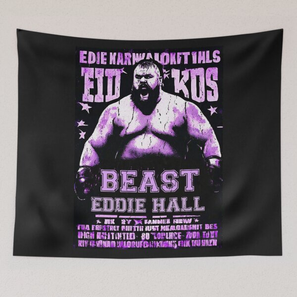 Item preview, Retro Cyberpunk Ed Hall Strongman is a Beast Eddie Hall Boxing Training Day designed and sold by FociCreate.