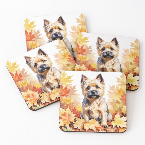 Artikelvorschau, Cairn Terrier im Herbst entworfen und verkauft von TheAnimalZ00.