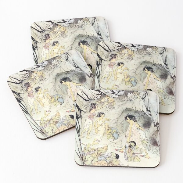 Item preview, The Enchanted Cave of Cesh Corran - Irish Fairy Tales - Arthur Rackham designed and sold by forgottenbeauty.