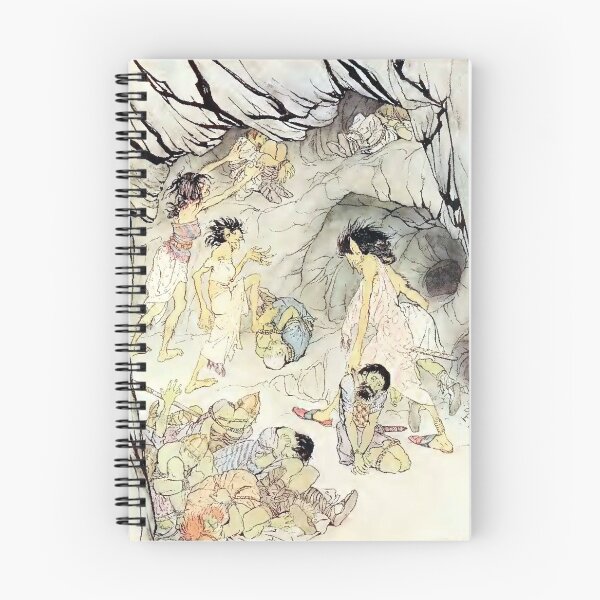 Item preview, The Enchanted Cave of Cesh Corran - Irish Fairy Tales - Arthur Rackham designed and sold by forgottenbeauty.